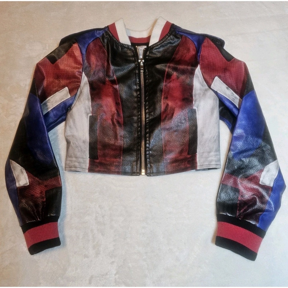Disney Descendants Faux Leather Evie Jacket Only Kids Size 5/6